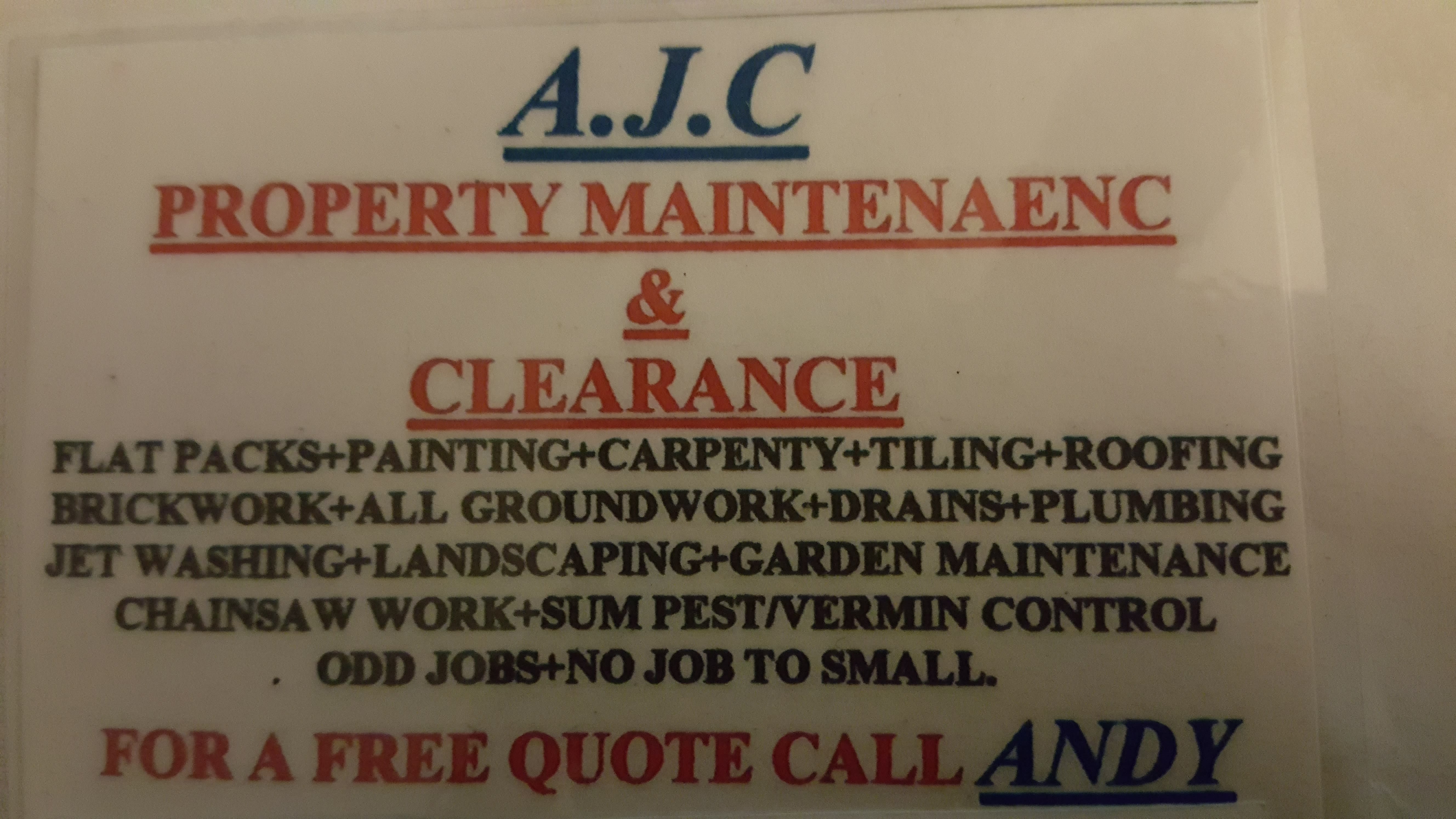 A.J.C.Property Maintenance